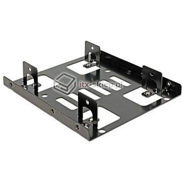 Ramka montażowa sanki HDD SSD 3.5" - 2x 2.5" Delock 18210