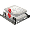Ramka montażowa sanki HDD SSD 3.5" - 2x 2.5" Delock 18210