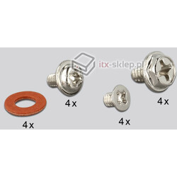 Ramka montażowa sanki HDD SSD 3.5" - 2x 2.5" Delock 18210