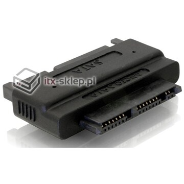 Adapter SATA 22pin męski  Micro SATA 16pin żeński Delock 61675