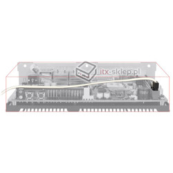 Kabel SATA 6 Gb/s elastyczny FLEXI prosty 100cm biały zatrzask HTPC 83556