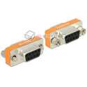 Adapter przejściówka RS-232 1:1-Null-Modem żeńsko-żeński F-F