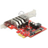 Kontroler 3xUSB 3.0 +1xLAN PCI-Express x1 NEC HQ Delock 89382