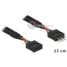 Przedłużacz USB wewnętrzny M-F 25cm