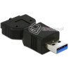 Adapter wewnętrzny USB 3.0 19pin żeński - USB 3.0 męski Delock 65671