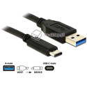 Kabel USB 3.1-A M-Typ C męsko-męski 1m USB 10 Gbps Delock 83870