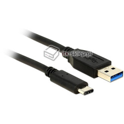 Kabel USB 3.1-A M-Typ C męsko-męski 1m USB 10 Gbps Delock 83870