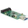 Zewnętrzny adapter konwerter USB 3.0-A - mSATA do dysków mSATA Delock 62681