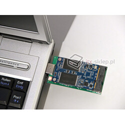 Zewnętrzny adapter konwerter USB 3.0-A - mSATA do dysków mSATA Delock 62681