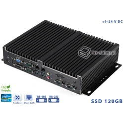 Komputer Fanless Intel Core i5-4570T 2.90GHz 8GB SSD 120GB Delta-NUC10-i5-SSD120 9-24VDC Intel AMT vPRO