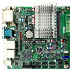 Jetway NF596-3150 Celeron Braswell N3150 QuadCore 1,60-2,08 GHz DDR3 2xLAN 2xRS-232 12V DC