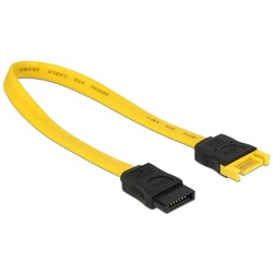 Przedłużacz SATA Data 6 Gb/s męsko-żeński 20cm Delock 83949
