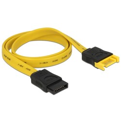 Przedłużacz SATA Data 6 Gb/s męsko-żeński 50cm Delock 82854