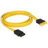 Przedłużacz SATA Data 6 Gb/s męsko-żeński 100cm Delock 82856
