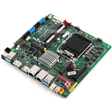 Mitac PH12SI Intel Skylake LGA1151 DDR4 2xLAN vPRO 4xSATA 19V DC
