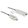 Przedłużacz optyczny USB 3.0 A-A 50m M-F Delock 83740