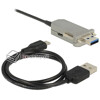 Przedłużacz optyczny USB 3.0 A-A 50m M-F Delock 83740