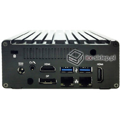 Komputer NUC Fanless Celeron N3150 1,60GHz 2xLAN 4GB SSD 120GB Delta-NUC13-SSD120 12VDC