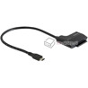 Kabel serwisowy SATA 22pin 6Gbps  USB 3.1 Typ C 24cm Delock 62715