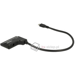 Kabel serwisowy SATA 22pin 6Gbps  USB 3.1 Typ C 24cm Delock 62715