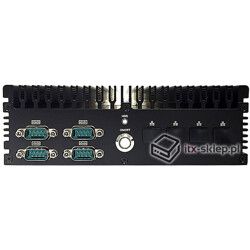 Komputer NUC Fanless Intel Core i5-4300U 1.90GHz 4GB SSD 240GB Delta-NUC9-SSD240-C 6xCOM 12VDC Intel AMT vPRO