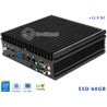 Komputer NUC Fanless Intel Core i5-4300U 1.90GHz 4GB SSD 60GB Delta-NUC9-SSD60-D 6xLAN 12VDC Intel AMT vPRO