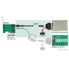 Kabel SFF-8643 męski  U.2 SFF-8639 męski + SATA zasilanie 50 cm - SFF-8643 NVMe do dysków SFF-8643 NVMe Delock 84819