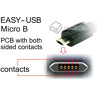 Kabel Dual EASY-USB 2.0-A - EASY-USB micro-B M-M 1m Delock 83844