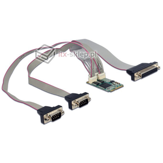 Kontroler mini PCI-Express - 2x RS-232 1x LPT Systembase SB16C1053