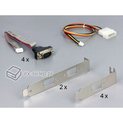 Kontroler mini PCI-Express - 4x RS-232 Exar XR17V352 z izolacją 2.5 kV