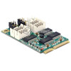 Kontroler mini PCI-Express - 4x RS-232 Exar XR17V354 z zasilaniem 5V/12V