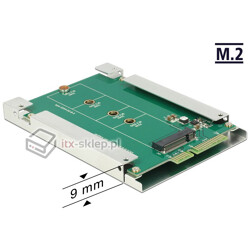 Adapter konwerter SATA 22 pin - M.2 NGFF do dysków M.2 w ramce 2,5