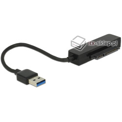 Kabel serwisowy SATA 22pin  USB 3.0-A z osłona ochronną 2,5