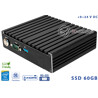 Player Digital Signage Fanless Intel Celeron N2930 1.6GHz 4GB SSD 60GB Delta-DS2-SSD60-WiFi 1xLAN 9-24VDC