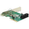 Kontroler RAID 0,1,10 Marvell 88SE9230 PCI-Express x4 v2.0 Delock 89395