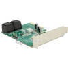 Kontroler RAID 0,1,10 Marvell 88SE9230 PCI-Express x4 v2.0 Delock 89395