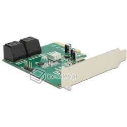 Kontroler RAID 0,1,10 Marvell 88SE9230 PCI-Express x4 v2.0 Delock 89395