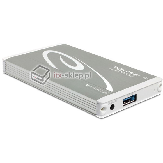 Obudowa zewnętrzna do dysków 2x M.2 - USB 3.1 RAID Delock 42568