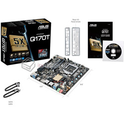 Asus Q170T Thin mini-ITX Q170 Skylake LGA1151 2xLAN 12-19V DC vPRO