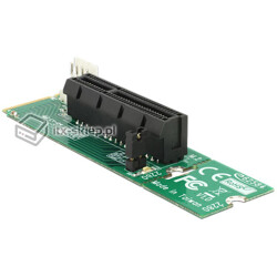 Adapter riser card M.2 Key M męski - PCI-Express x4 dla płyt mini-ITX