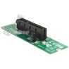 Adapter riser card M.2 Key M męski - PCI-Express x4 dla płyt mini-ITX