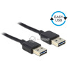 Kabel EASY-USB 3.0-A M-M męsko-męski 0,5m Delock 85191