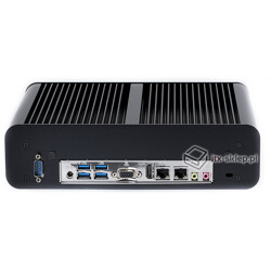 Komputer przemysłowy Fanless Intel Celeron N3160 2x1,6GHz 2xLAN 5xCOM SSD 128GB Delta-N3160-SSD128-1