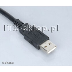 Kabel USB wewnętrzno-zewnętrzny 40cm Akasa EXUSBIE-40