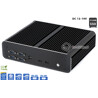Komputer przemysłowy Fanless Intel Celeron N3160 2x1,6GHz 2xLAN 5xCOM SSD 256GB Delta-N3160-SSD256-1