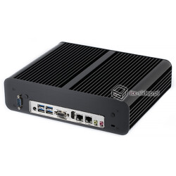 Komputer przemysłowy Fanless Intel Celeron N3160 2x1,6GHz 2xLAN 5xCOM SSD 512GB Delta-N3160-SSD512-1