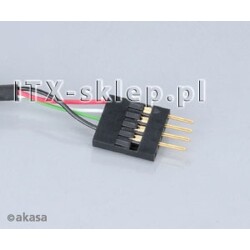 Kabel USB wewnętrzno-zewnętrzny 40cm Akasa EXUSBIE-40