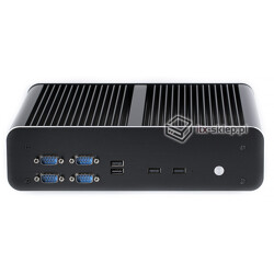 Komputer przemysłowy Fanless Intel Celeron N3160 2x1,6GHz 2xLAN 5xCOM SSD 512GB Delta-N3160-SSD512-1