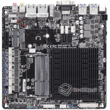 Gigabyte GA-IMBLAP3350 Thin mini-ITX Celeron N3350 6xCOM 2xLAN 12-24V DC