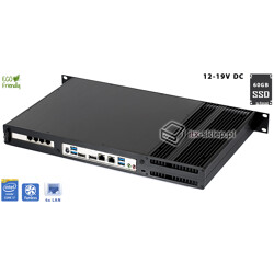 Router MikroTik RouterOS Level4 Core i3-7100T 3,40GHz 8GB DDR4 6xLAN Delta-MikroTik-i3 DC12-19V